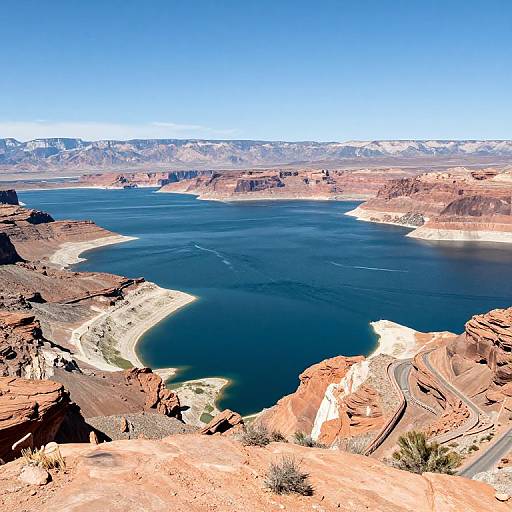 Scenic Lake Mead Nevada Road Trip