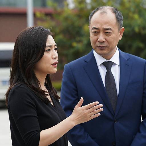 Outdoor Portrait of Man and Woman