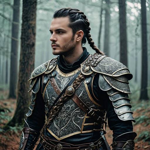 Chic Warrior Braid in Enchanted Forest Chic Warrior Braid in Enchanted Forest