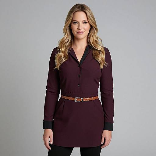 Confident Woman in Stylish Outfit