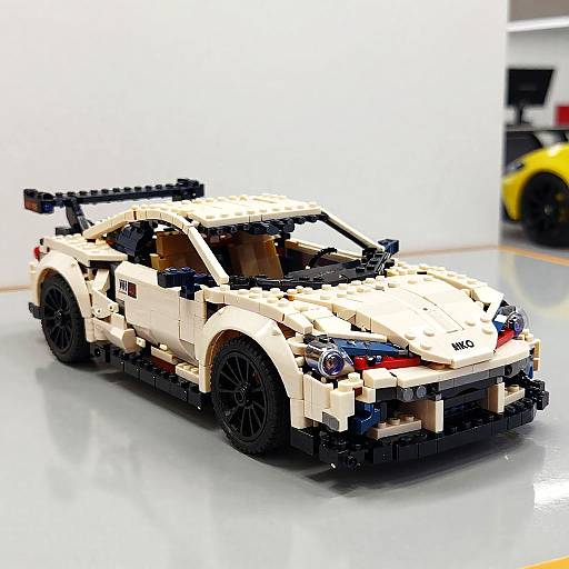 Hyperrealistic Lego MK4 Supra Model