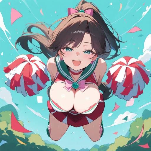 Cheerleader Jupiter in Action