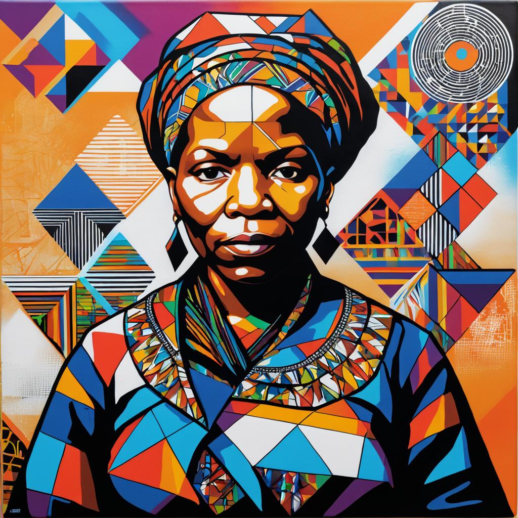 Harriet Tubman Graffiti Artwork Design