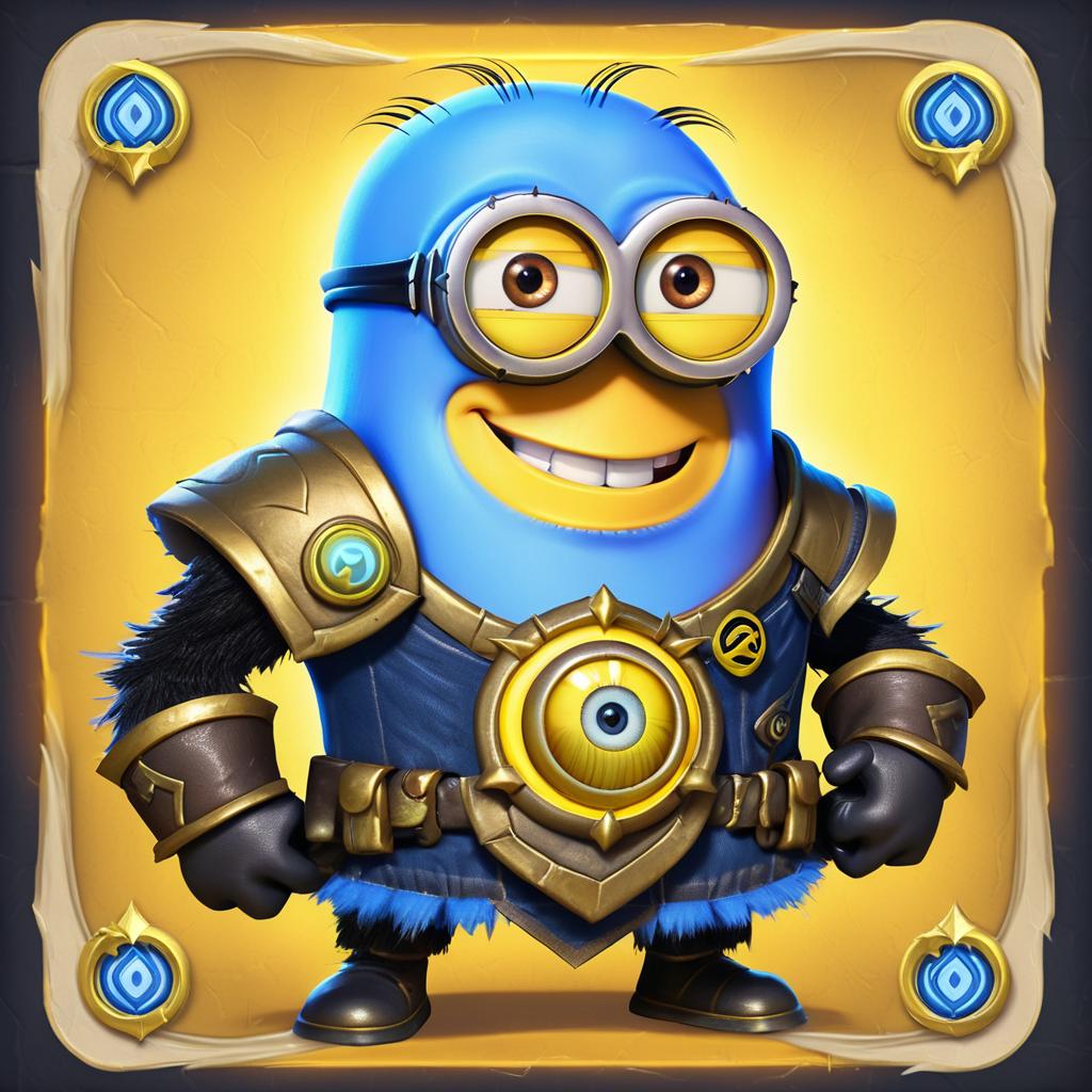 Hearthstone Minions in Bethesda Art Style