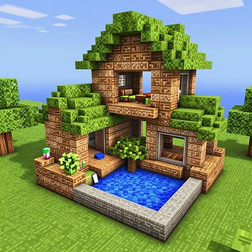 Minecraft Houses and Mansion Designs