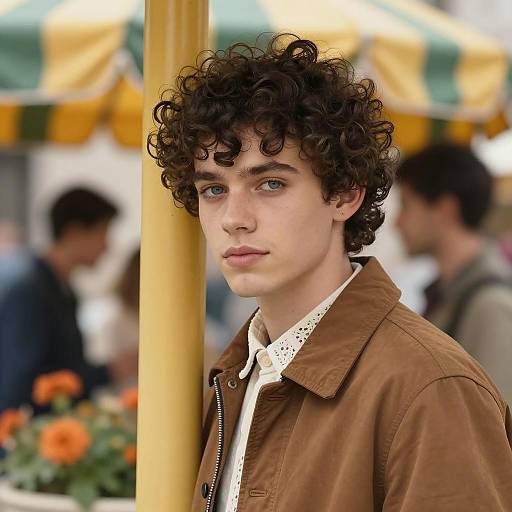 Casual Portrait of a Young Man