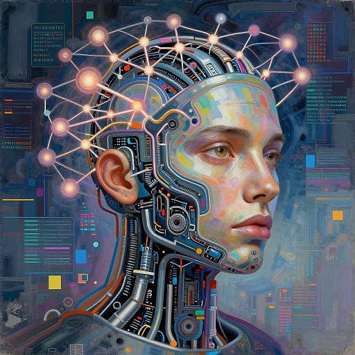 Surreal AI Portrait with Neural Networks