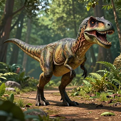 Photorealistic Velociraptor Text Adventure