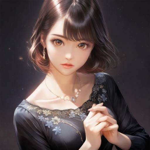 Elegant Solo Portrait of Yoshizawa Kasumi