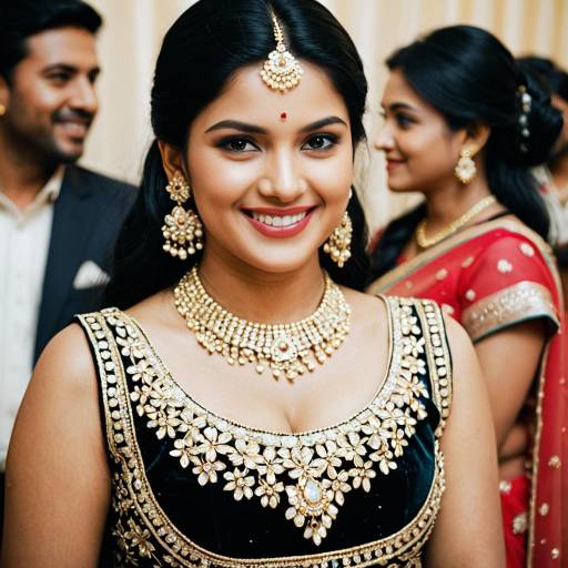 Elegant Bride in Lehenga with Jewelry
