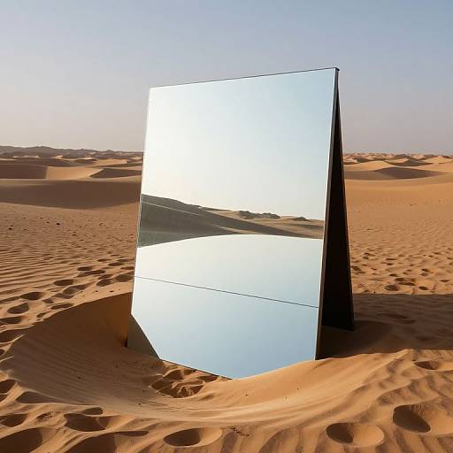 Colossal Mirror Reflecting Reverse Time