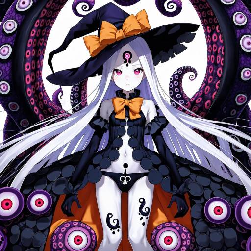 Illustration of Abigail williams (third ascension) (fate), fate/grand order in the style of Amami amayu