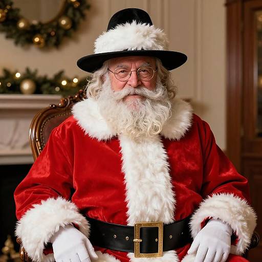 Orthodox Jew as Full-Time Santa