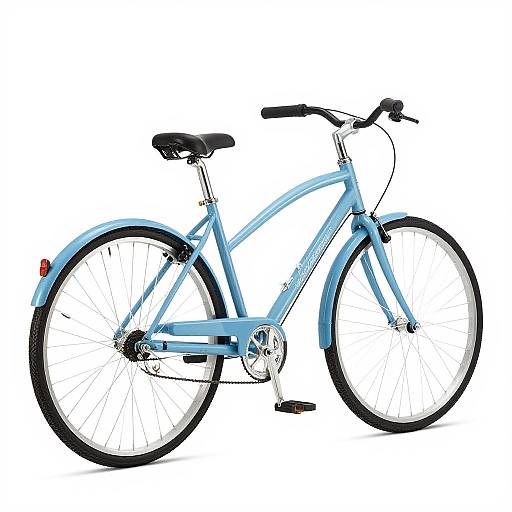 Elegant Pastel-Blue Dreamcycle Cruiser