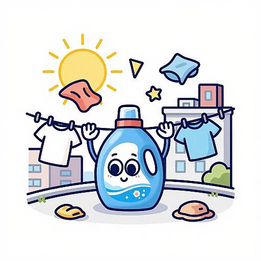 Animated Fabric Softener Chaos