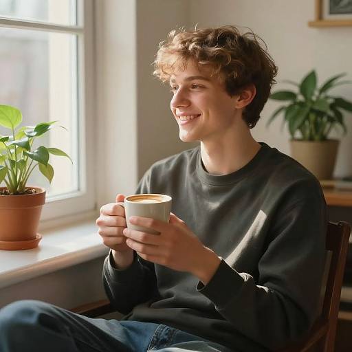 Cozy Morning by the Window