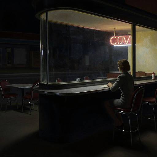 Lonely Night at Neon Diner