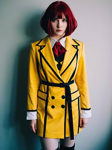 Sexy Faye Valentine Cosplay Realistic Photo