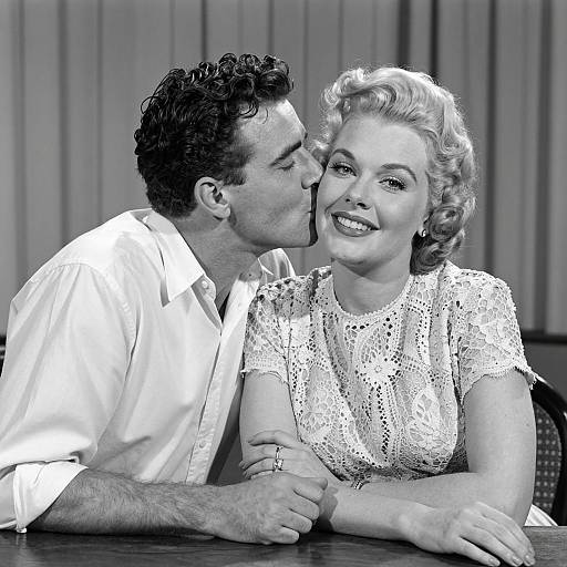 Timeless Love in Black and White