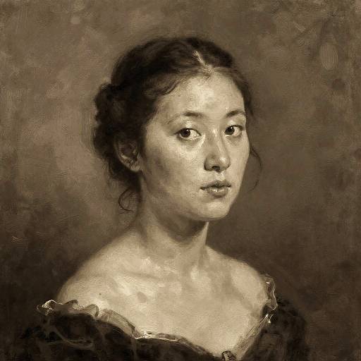 Vintage Sepia Photo to Painting