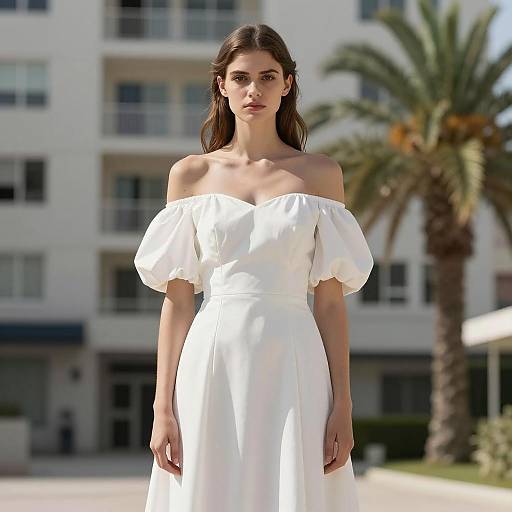 Elegant Outdoor Gown Photography