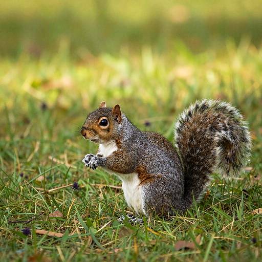 Winslow Homer Inspired Meadow Squirrel