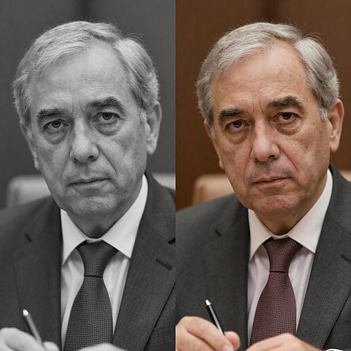 Dual Portrait of a Distinguished Gentleman