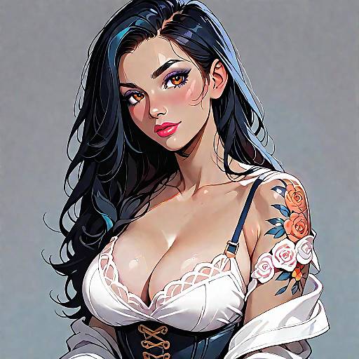 Dramatic Modern Portrait of a Woman