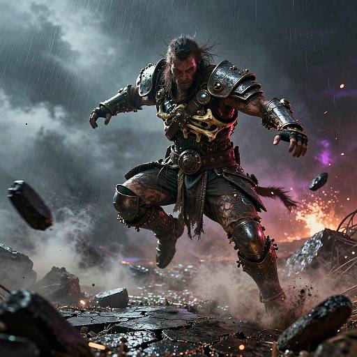 Post-Apocalyptic Tribal Warrior Strike