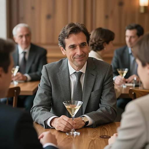 Sophisticated Gathering with Martini Moment