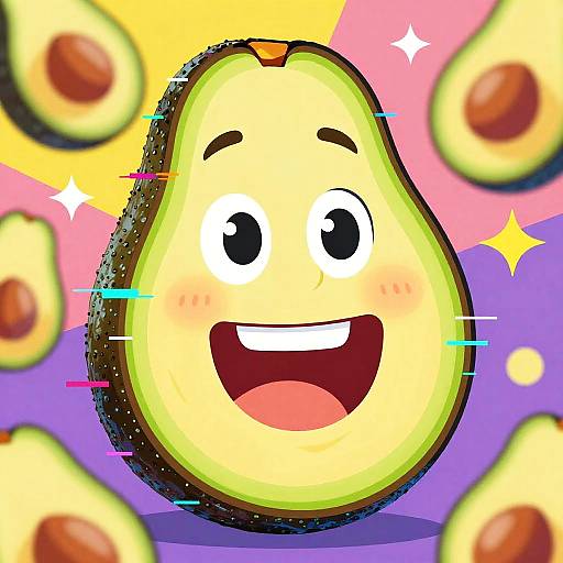 Nikocado Avocado Pop Art Portrait
