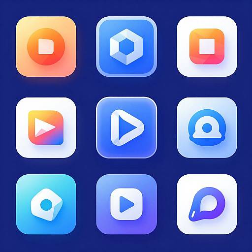 Futuristic AI Vector Logo Generator