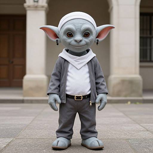 Goblin Costume Character Front View