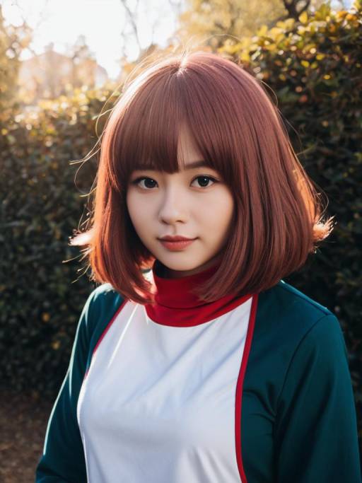 Realistic Ochaco Uraraka Cosplay Photo