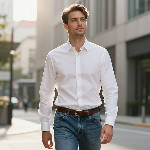Confident Man in Modern Urban Style