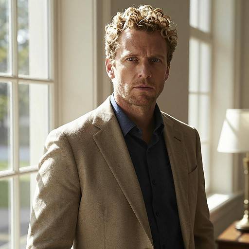 Intense Portrait of a Dapper Man