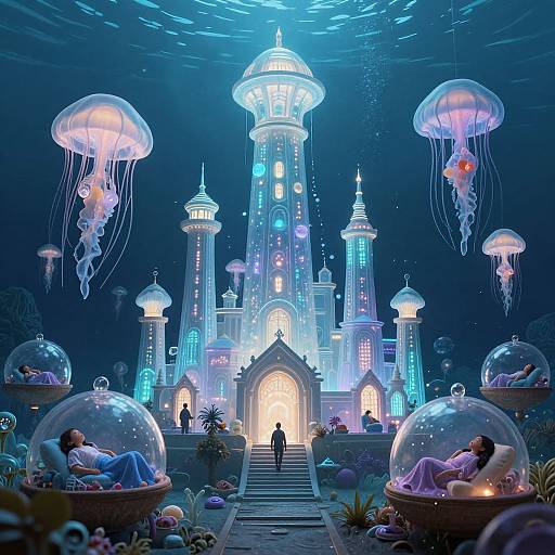 Ethereal Oceanic Dream City