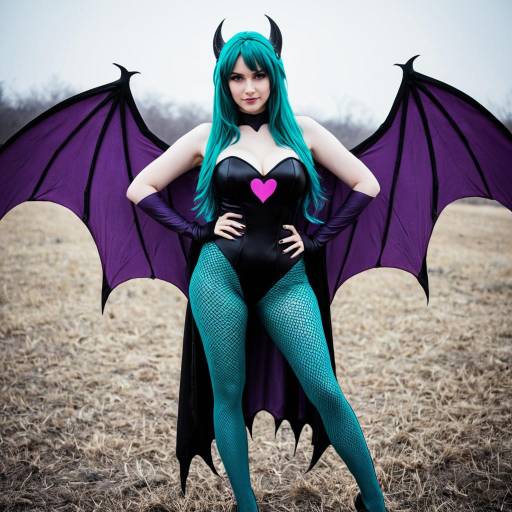 Morrigan Aensland Cosplay Costume Design