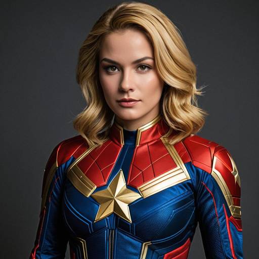 Captain Marvel Cosplay Costume Design