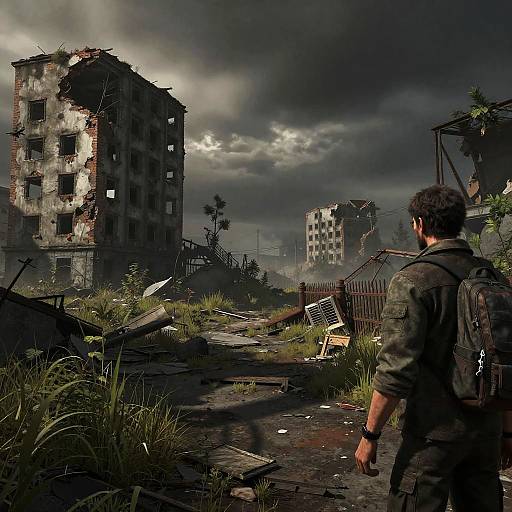 Post-Apocalyptic Urban Ruins