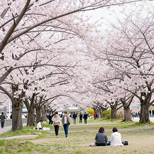 Spring Cherry Blossoms in Mitaka Park