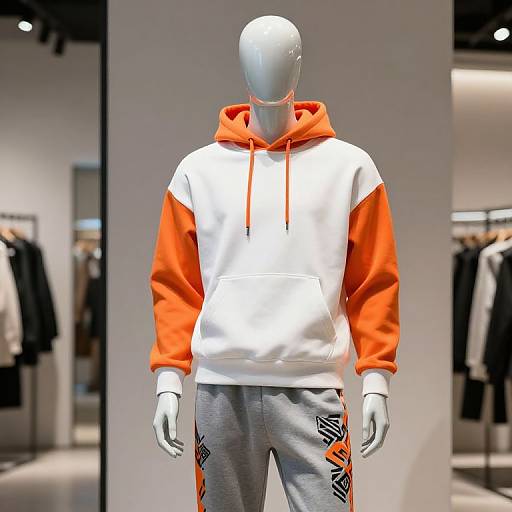 Futuristic Mannequin in Stylish Urban Wear