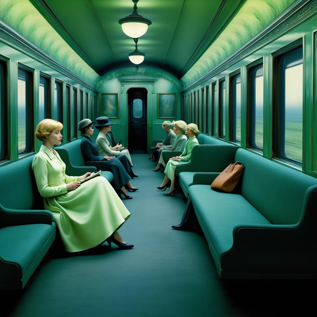 Dreamlike Train Journey to the Afterlife