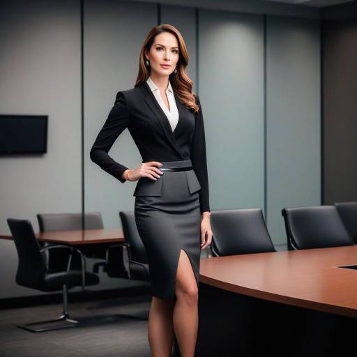Sophisticated Glamour of a Corporate Executive