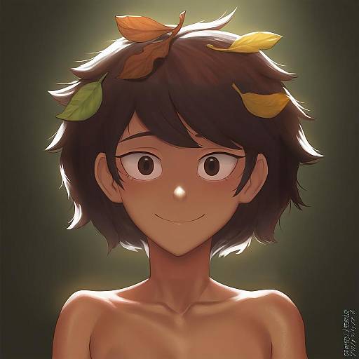 Illustration of Anne boonchuy, amphibia in the style of Elleciel.eud