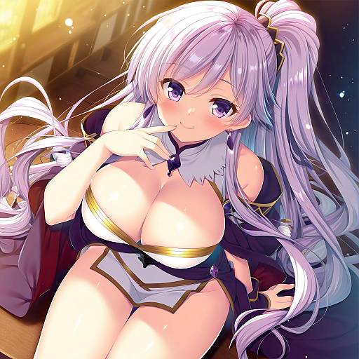 Illustration of Ishtar (fire emblem), fire emblem in the style of Mitsumomo mamu