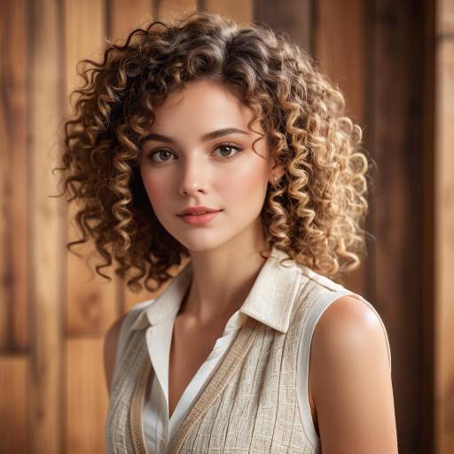 Elegant Indoor Portrait of a Young Woman