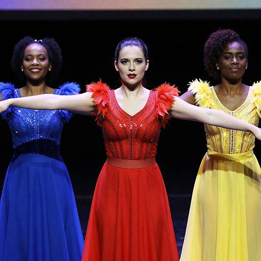 Vibrant Dance Showcase: Three Talented Women