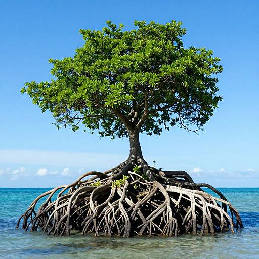 Majestic Tree on Serene Island