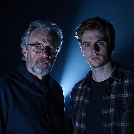 Intense Encounter in Blue Light